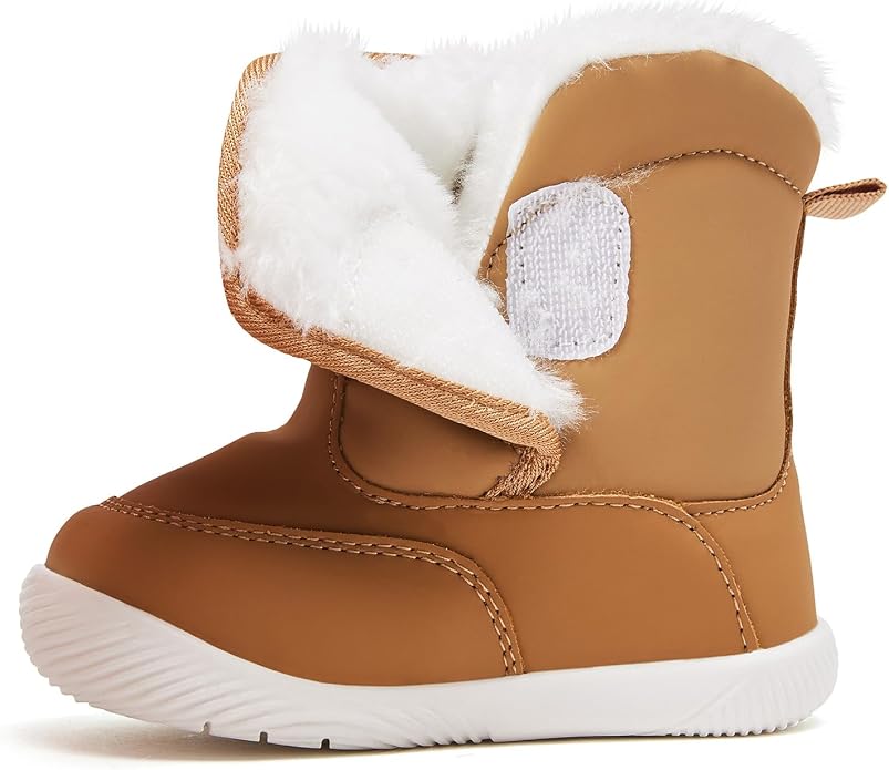 BMCiTYBM Baby Boy Girl Snow Boots Waterproof Winter Warm Booties Nonslip - Image 5