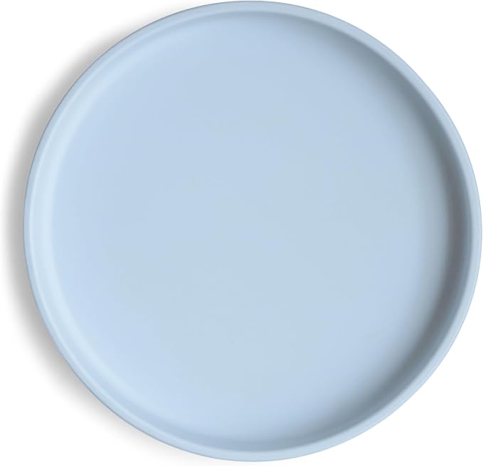 mushie Classic Silicone Suction Plate | BPA-Free Non-Slip Design by mushie