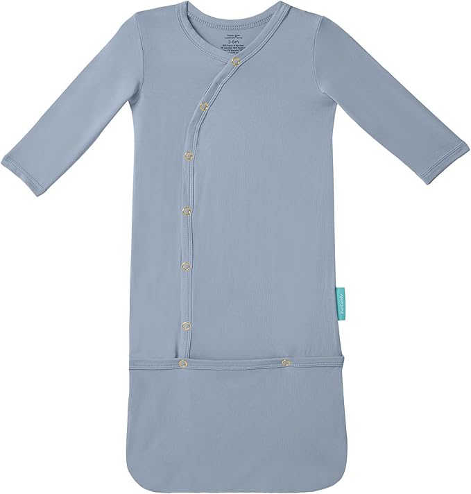 PurComfy Supersoft Baby Sleeper Gowns, Premium Bamboo Viscose Infant Nightgown by PurComfy
