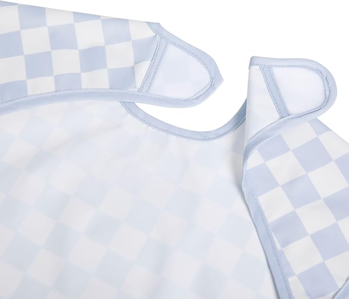 Ali+Oli Smock Bibs for Babies, BPA-Free Oeko-Tex Certified, Waterproof Baby - Image 7