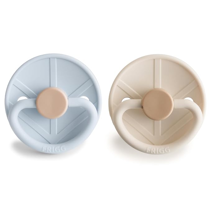 FRIGG Little Viking SilkySoft Silicone Baby Pacifier 2-Pack | Made in Denmark | - Image 2