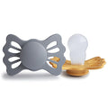 FRIGG Lucky Symmetrical SilkySoft Silicone Baby Pacifier | Made in Denmark | by mushie