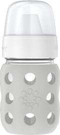 Lifefactory 8-Ounce Wide Neck Glass Baby Bottle by Lifefactory