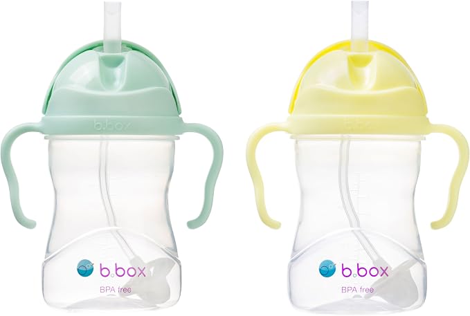 b.box Sippy Cup with Weighted Straw. Leak Proof, Easy Grip. BPA Free & by bbox
