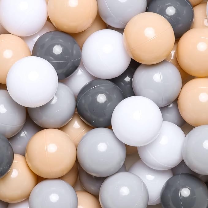 GOGOSO Ball Pits Balls for Toddlers Pack of 50 100 200 Plastics Shape Ball by GOGOSO