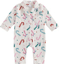 Balaflyie Baby Girl Button Down Pajamas Romper One-Piece Jumpsuit Long Sleeve by Balaflyie