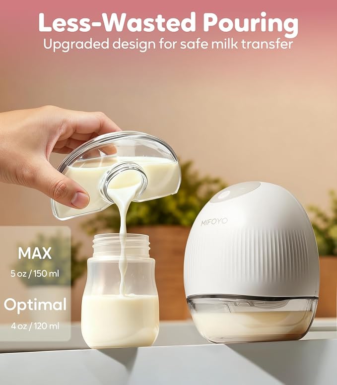 Wearable Breastfeeding Pump, Hands-Free Breast Pump – Electric Portable Breast - Image 7