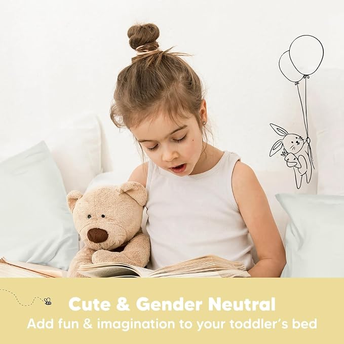 KeaBabies Toddler Pillow with Pillowcase, Jumbo 14X20 - Image 9