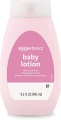Amazon Basics Baby Lotion, Mild & Gentle, Lightly Scented, 13.6 Fl Oz by AmazonBasics