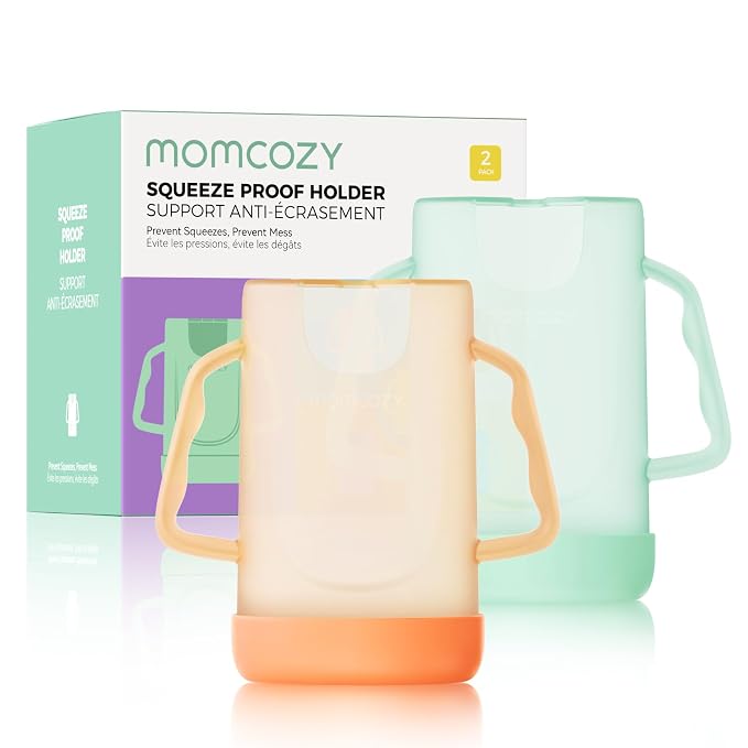Momcozy Squeeze Pouch Holder for Food Pouches and Drink Boxes, Baby Pouch by Momcozy