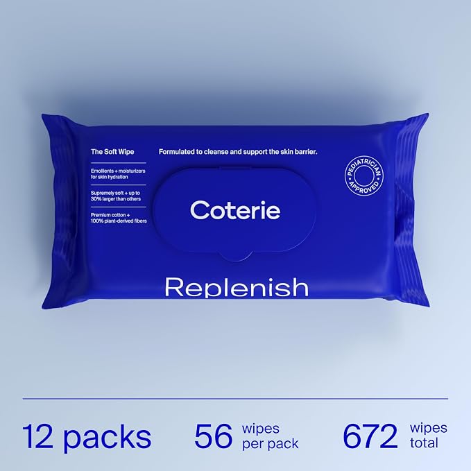 Coterie Baby Soft Wipe for Sensitive Skin, Hydrating Moisturizers and Emollients - Image 4
