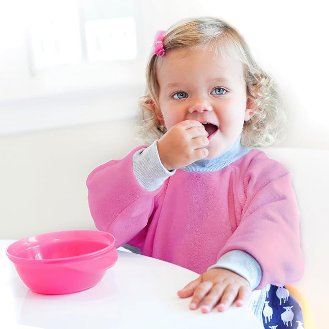Kiddologic Bibit-all Baby Feeding Bib, Long Sleeves - Image 3