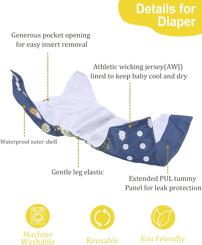 babygoal AWJ Cloth Diapers - Image 2