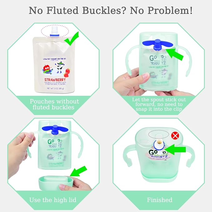 MOMUSE Dual-Lid Squeeze Pouch Holder - Image 3