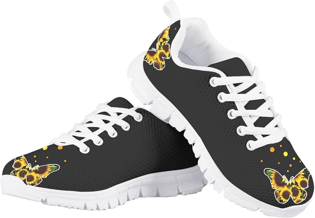 MARSVOVO First Shoes for Walking Boy Girl Athletic Lightweight Flexible Lace-up - Image 2