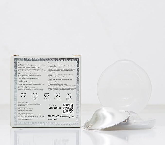 Moogco The Original Silver Nursing Cups - Image 8