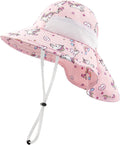 XIAOHAWANG Girls Sun Hat Baby Beach Hats Boys UPF 50+ Kids Summer Protection by XIAOHAWANG