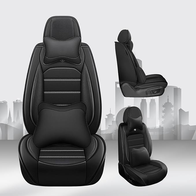 JOJ Car Seat Cover Fit for Toyota Highlander 2001-2025, 7 Seat Car Seat Cover - Image 3
