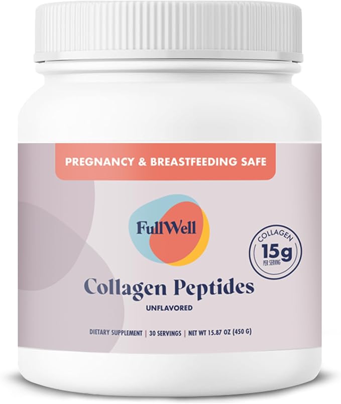 FullWell New Hydrolyzed Collagen Peptides, Breastfeeding & Pregnancy Safe by FullWell