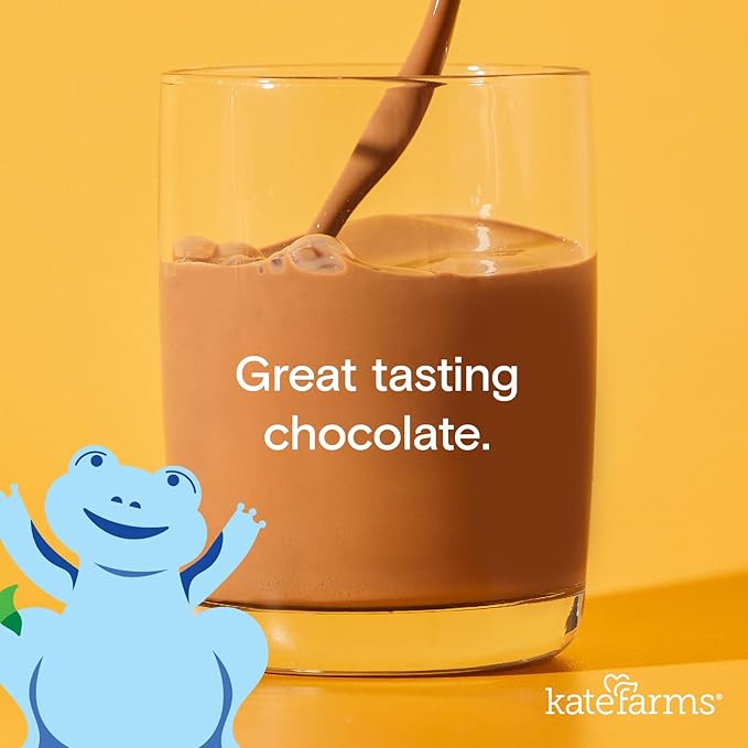 KATE FARMS Organic Pediatric 1.2 High Calorie Chocolate Nutrition Shake - Image 3
