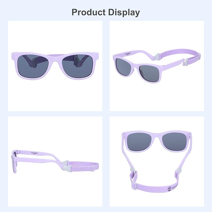 COCOSAND Flexible Baby Sunglasses - Image 7