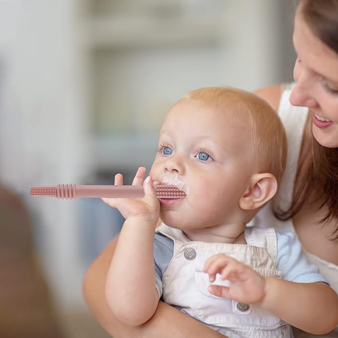 Fu Store Hollow Teether Tube Chew Straw Sensory Toy - Image 6
