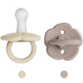 Moonkie Pacifiers Set of 2 | One-Piece Design Baby Pacifier by Moonkie