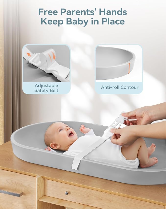 COMOMY Baby Changing Pad for Dresser - Image 3