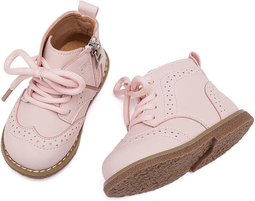 BMCiTYBM Baby Boys Girls Boots Infant Shoes First Walking Booties - Image 4