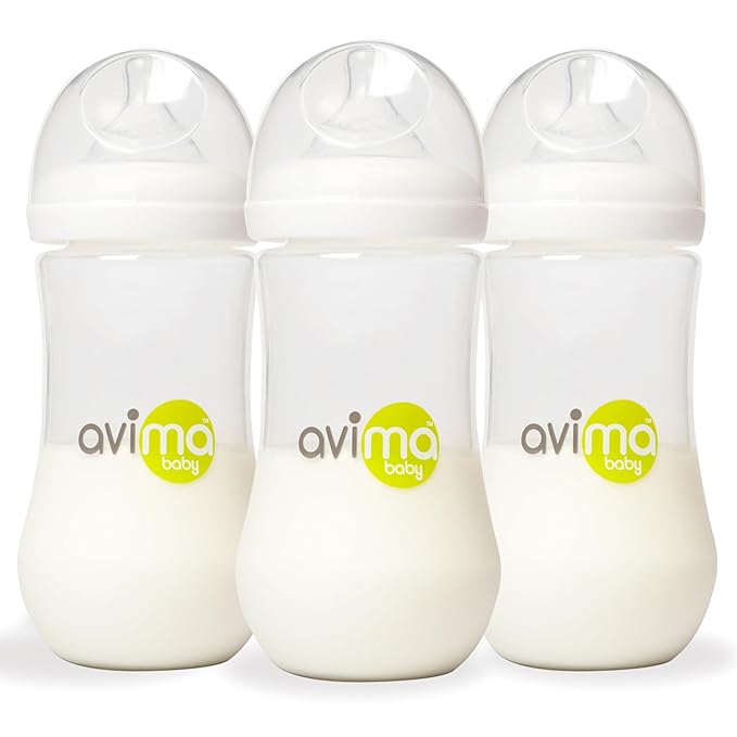Avima Baby 12 oz Anti Colic Baby Bottles by AvimaBaby