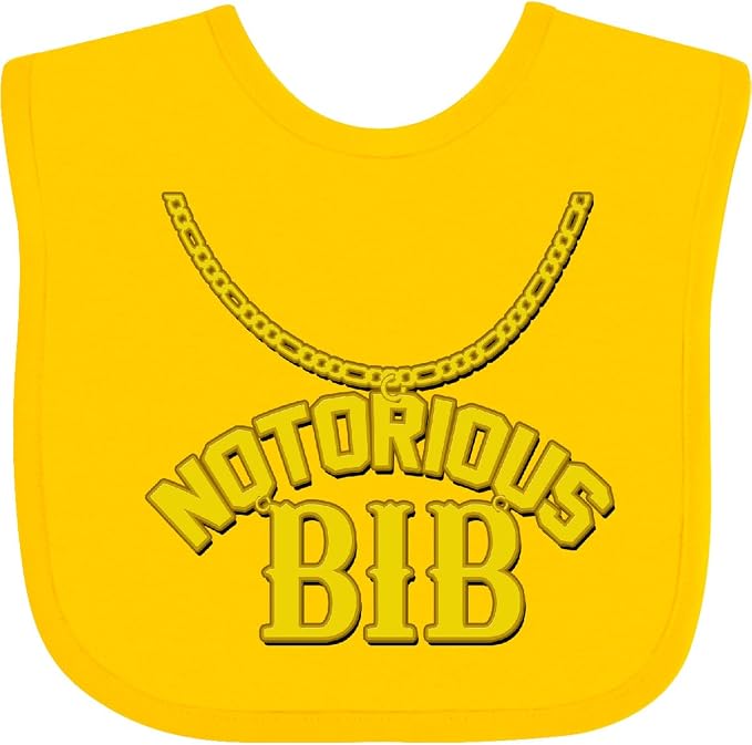 inktastic Notorious Bib Baby Bib by Inktastic