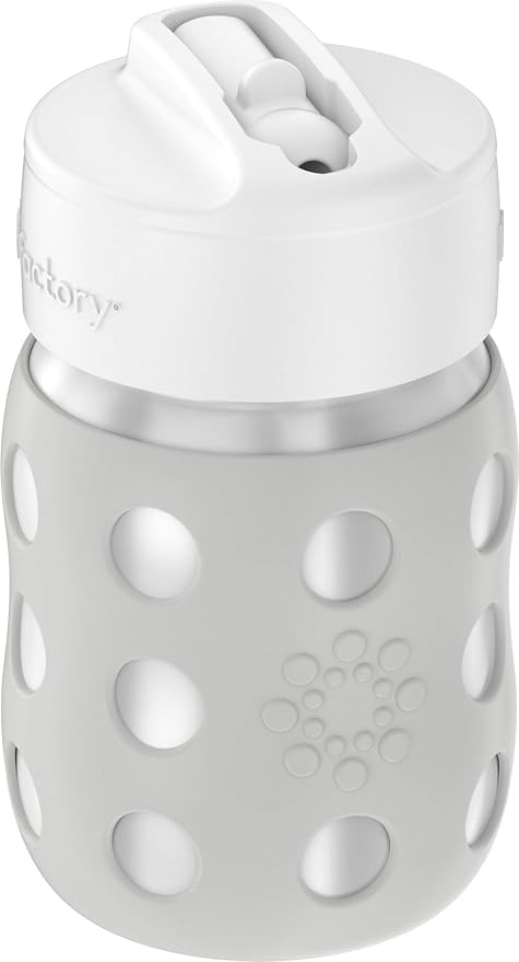 Lifefactory 8-Ounce Stainless-Steel Vacuum-Insulated Wide-Neck Baby Bottle - Image 3