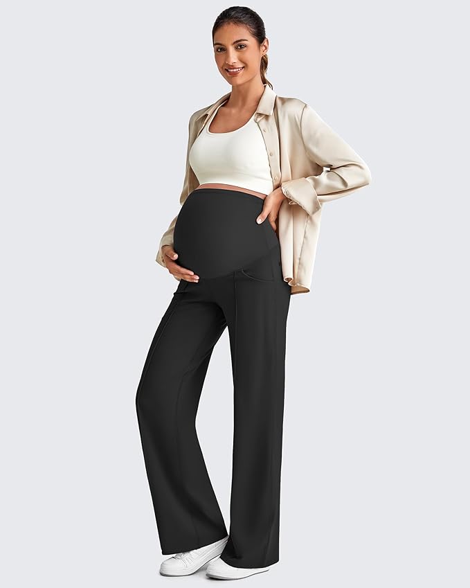 G4Free Maternity Dress Yoga Pants - Image 5