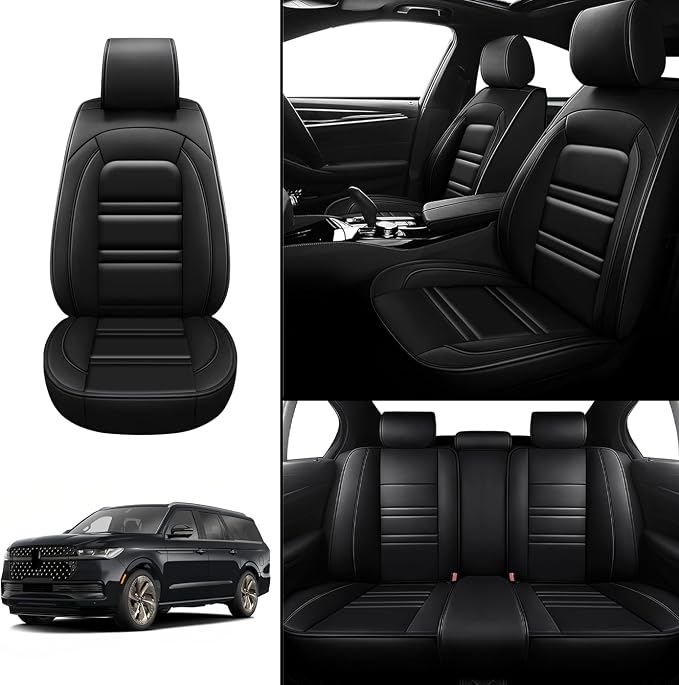 Seat Covers for Lincoln Navigator 1998-2025 | 5-Seats Leather Seat Covers - Image 2