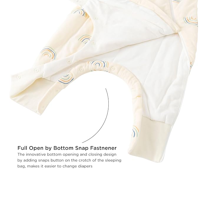 Duomiaomiao 2.5 TOG Toddler Sleep Sack 24-36 Months 100% Cotton Winter Side - Image 5
