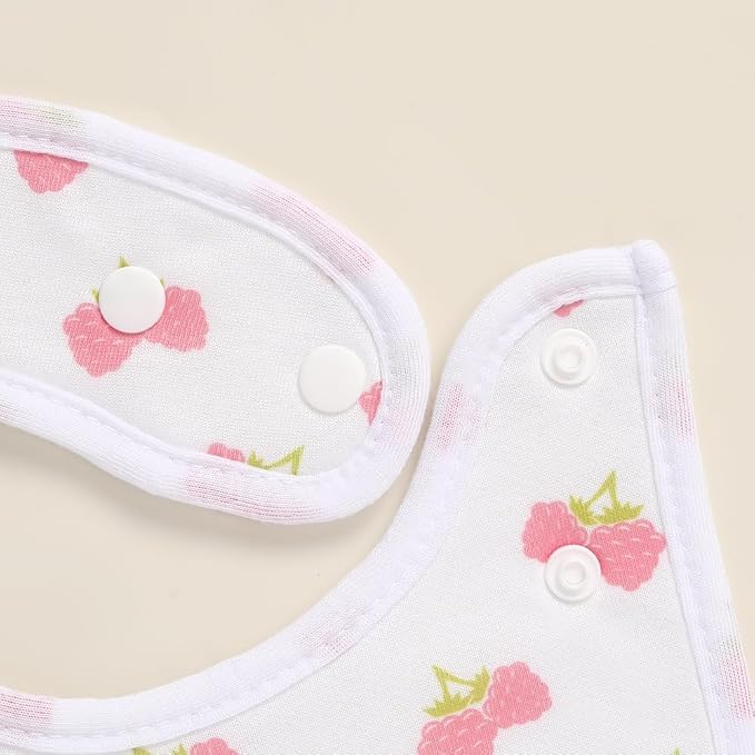 8 Pack Baby Bibs Unisex Adjustable - Image 4