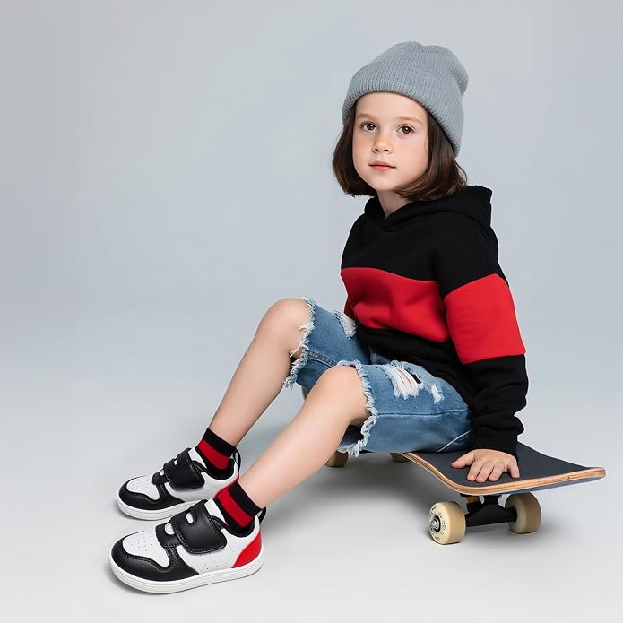 Toddler Wide Toe Box Barefoot Shoes Boys Girls Sneakers Zero Drop Kid Tennis - Image 2
