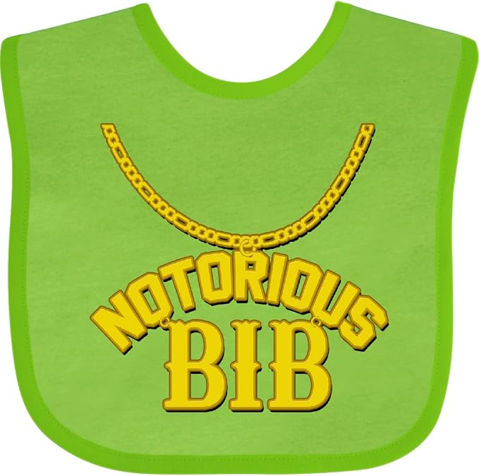 inktastic Notorious Bib Baby Bib by Inktastic