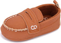 LONSOEN Baby Girls Boys Loafers Prewalker Dress Crib Shoes by LONSOEN