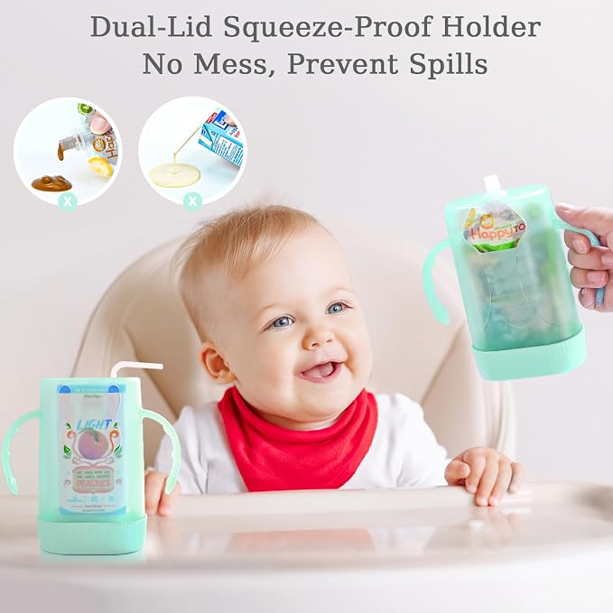 MOMUSE Dual-Lid Squeeze Pouch Holder - Image 2
