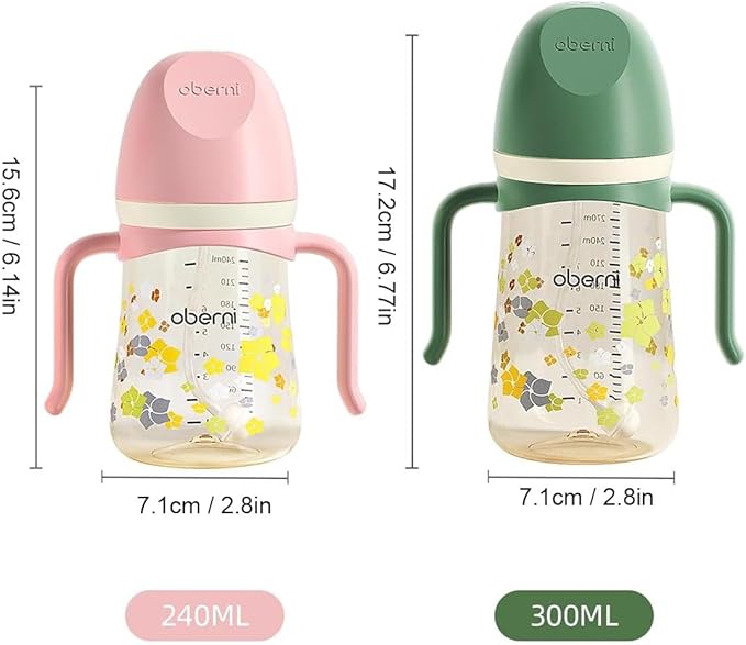 Baby Sippy Cup 240ml/8oz, Toddler Water Drinking Bottle - Image 7