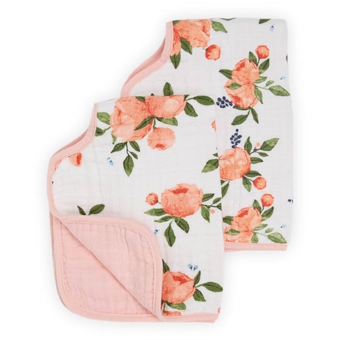 Little Unicorn Ultra-Absorbent Premium Burp Cloth 2 Pack | Soft on Baby's Skin - Image 2