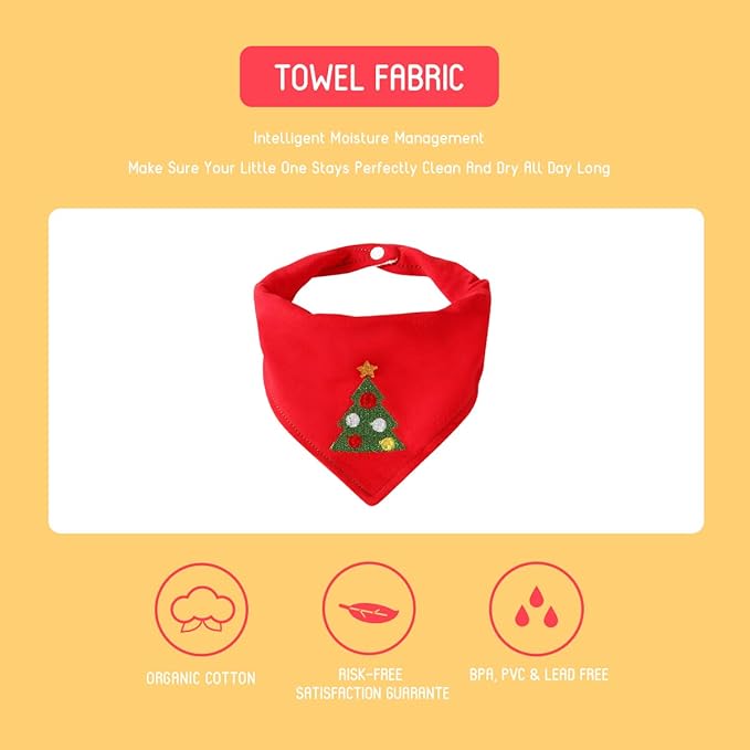 Little Dimsum Baby Bandana Drool Bib - Image 6