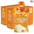 Happy Baby Organics Stage 2 Baby Food Pouches, Gluten Free, Vegan & Healthy by HappyBaby