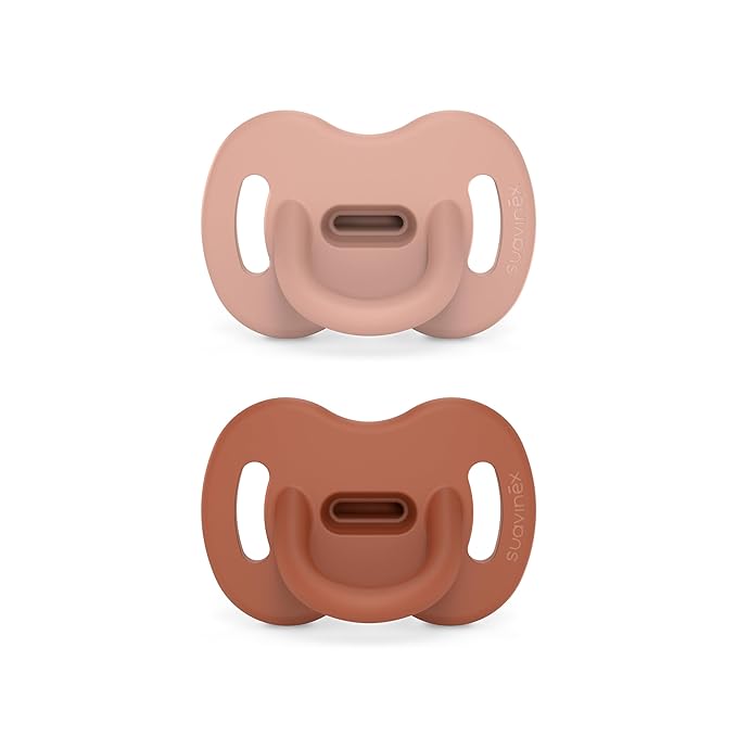 Color Essence SX PRO Silicone Baby Pacifier 2Pk, Made by Suavinex