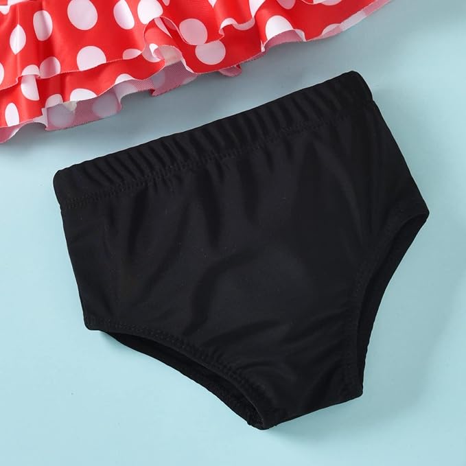 Aalizzwell Toddler Baby Girl Bathing Suit Two Piece Swimsuit Bikini Beach Wear - Image 6