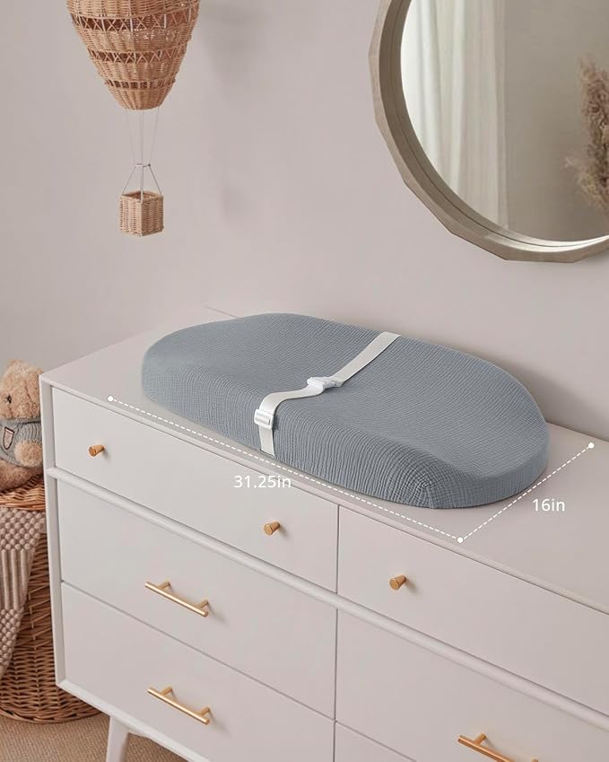 Blissful Diary Muslin Baby Changing Pad - Image 7
