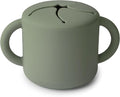 mushie Silicone Snack Cup | Spill Proof Food Container by mushie