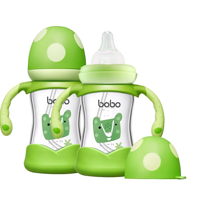 YOHKOH Natural Glass Baby Bottle by Home
