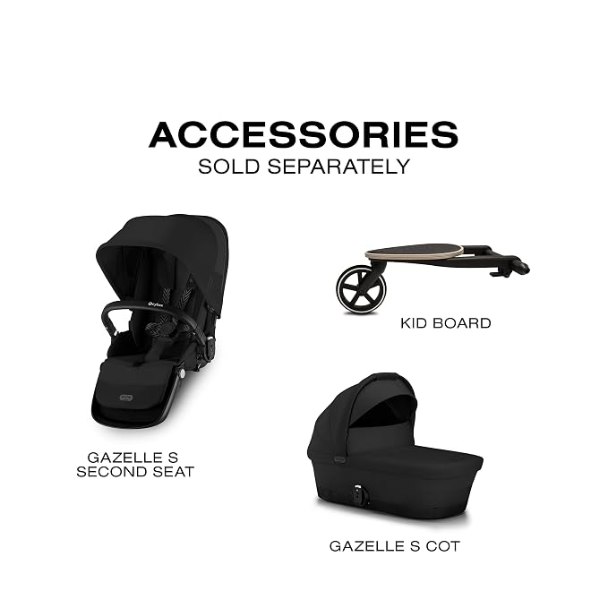 Cybex Gazelle S All-in-One Toddler and Baby Stroller - Image 9